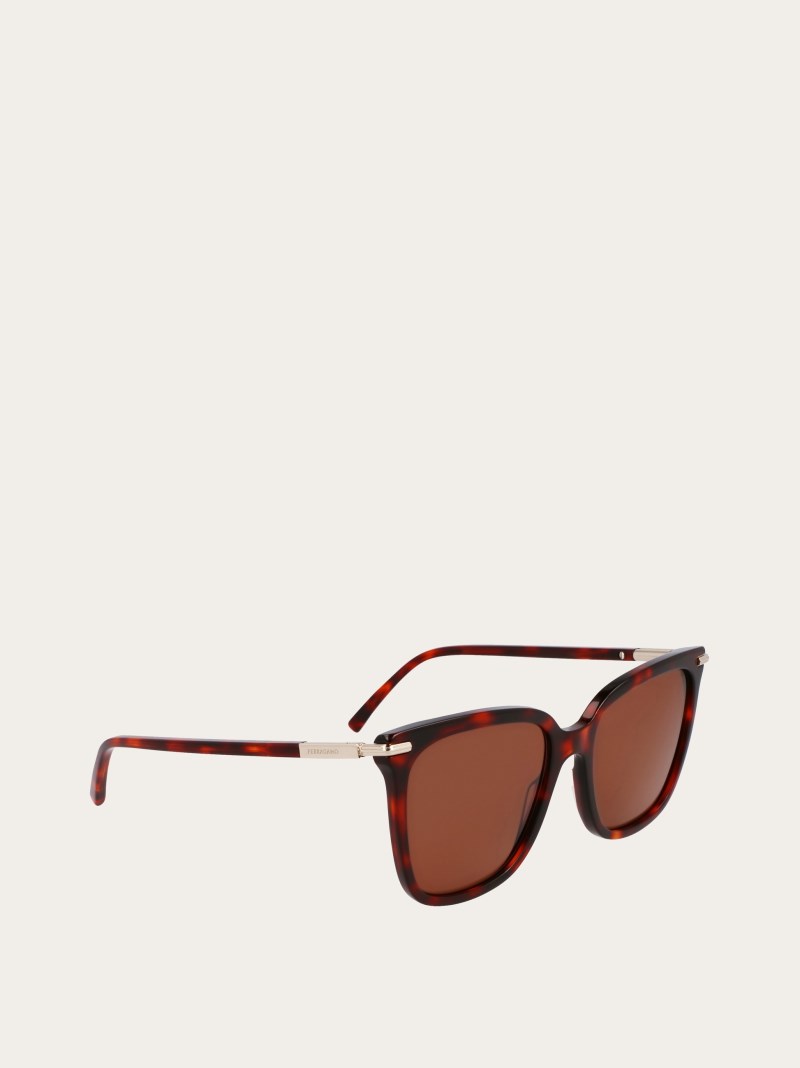 Ferragamo | Women's Sunglasses - Tortoise/Brown