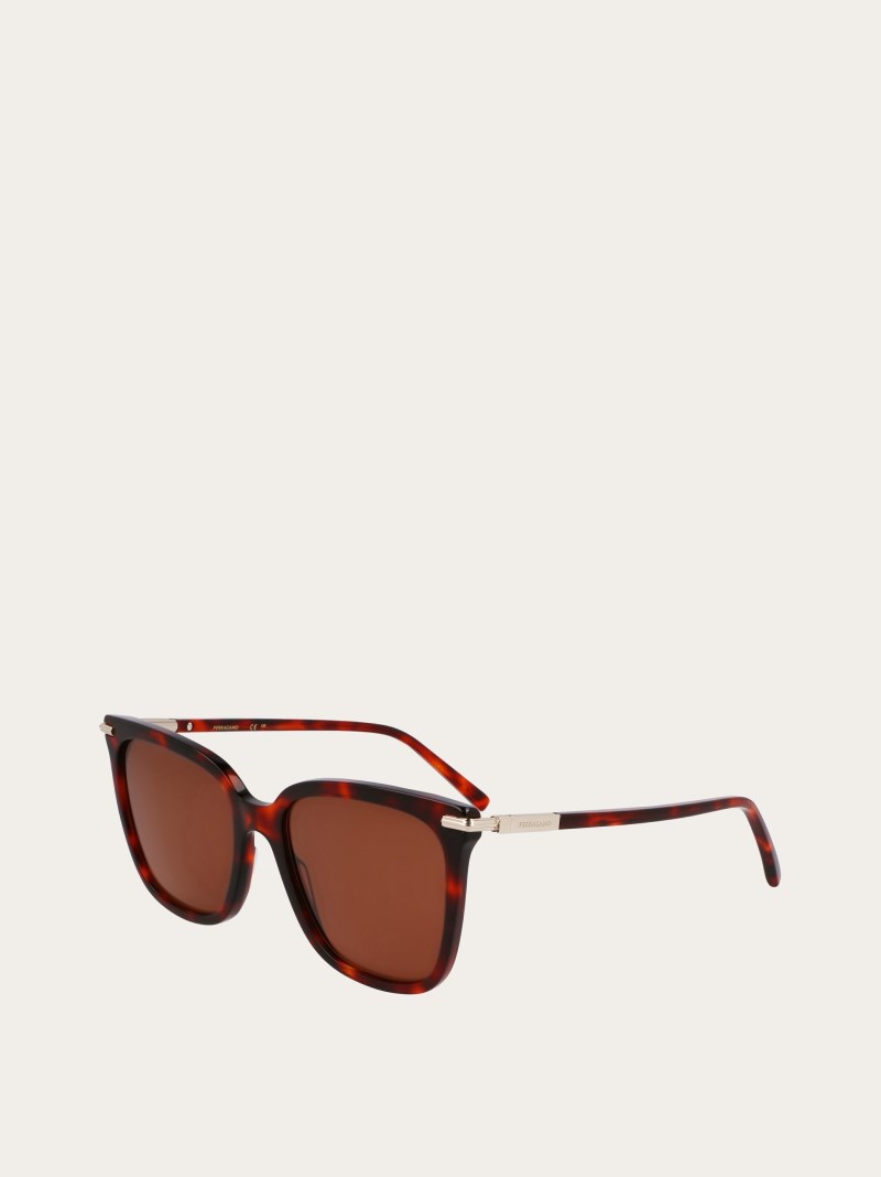 Ferragamo | Women's Sunglasses - Tortoise/Brown