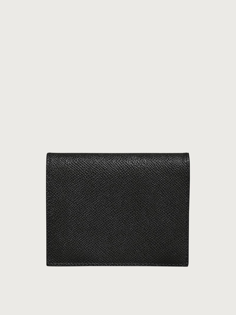 Ferragamo | Women's Gancini Compact Wallet - Black