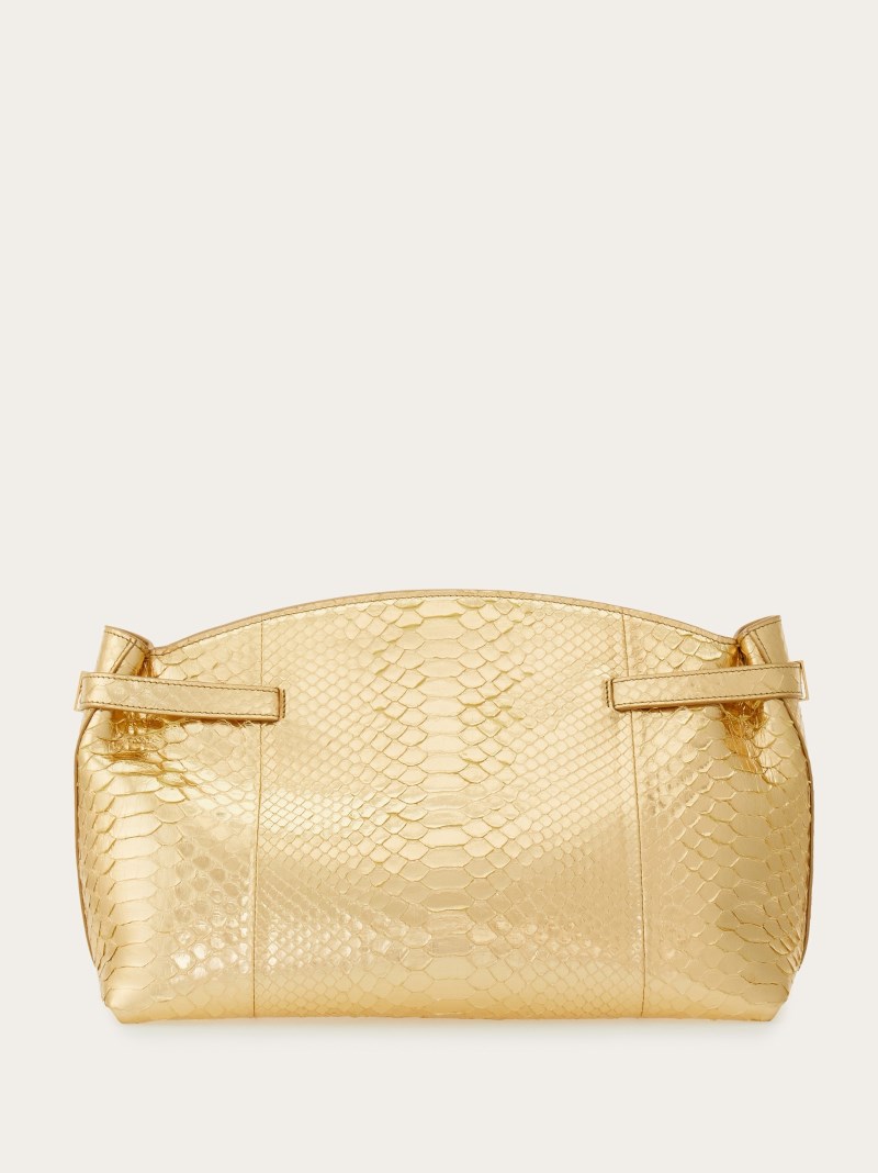 Ferragamo | Women's Hug Soft Crossbody Bag - Gold