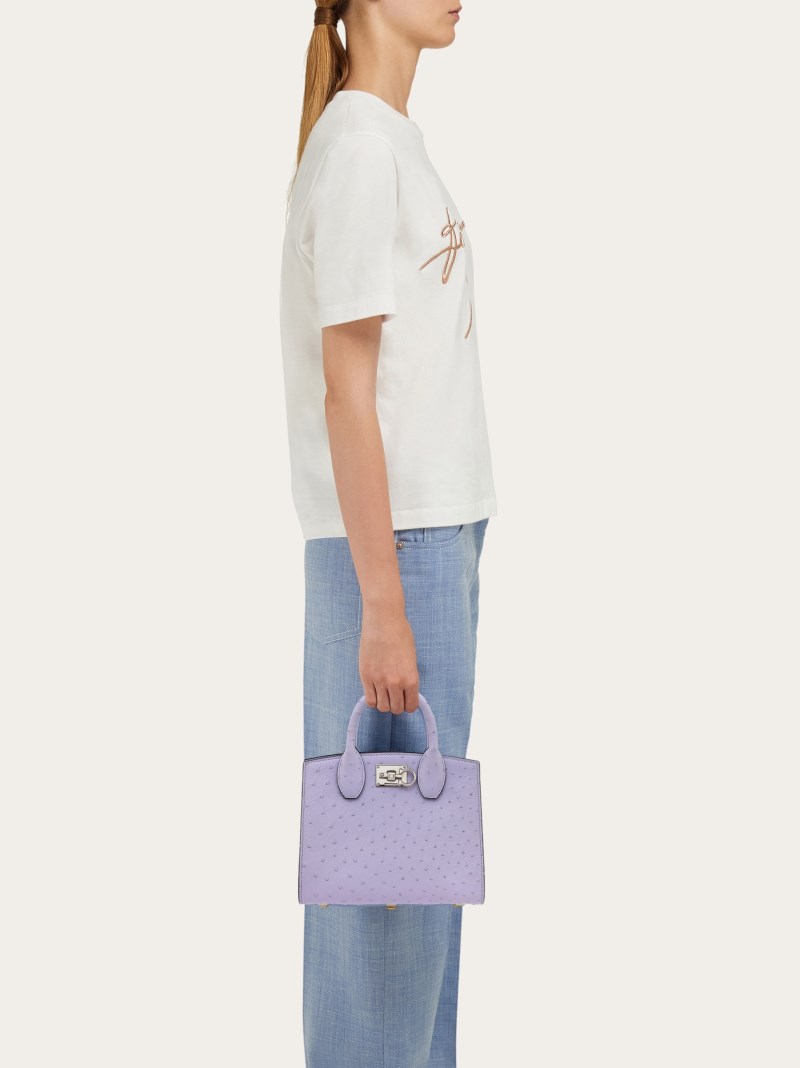 Ferragamo | Women's Studio Box Bag - Lavender