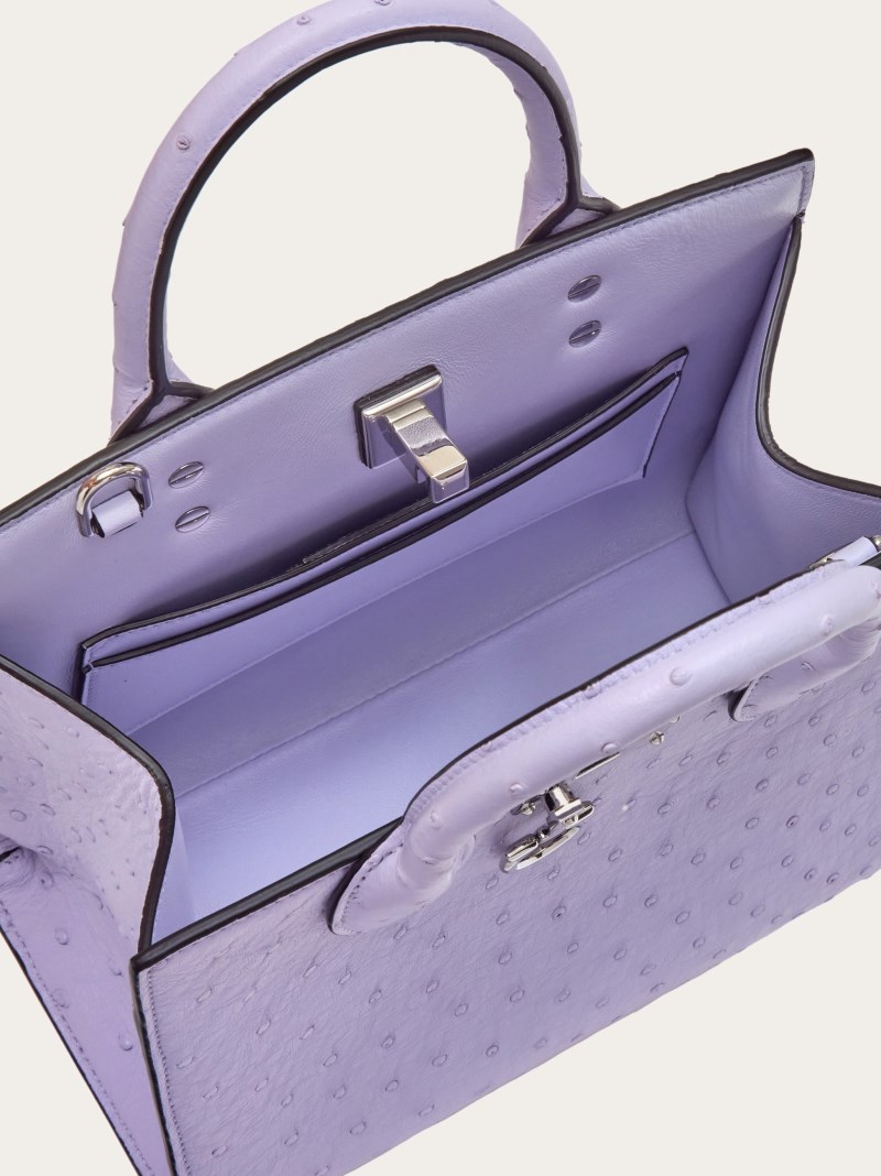 Ferragamo | Women's Studio Box Bag - Lavender