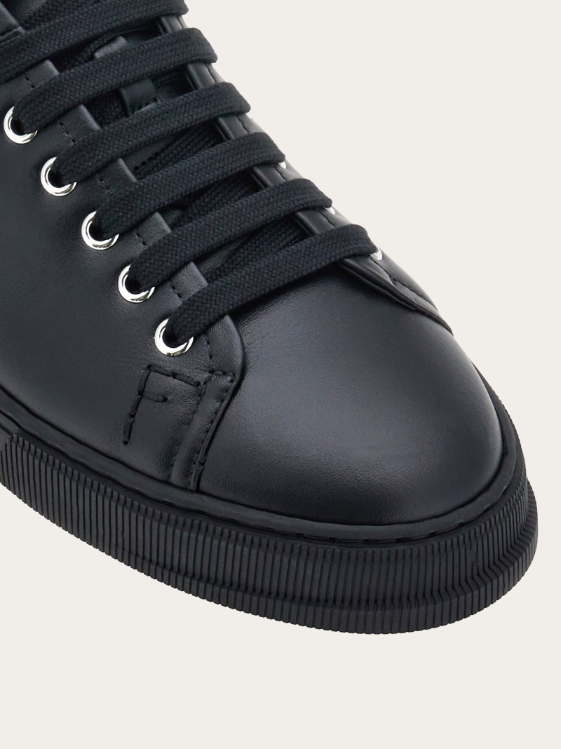 Ferragamo | Men's Low Cut Sneaker - Black