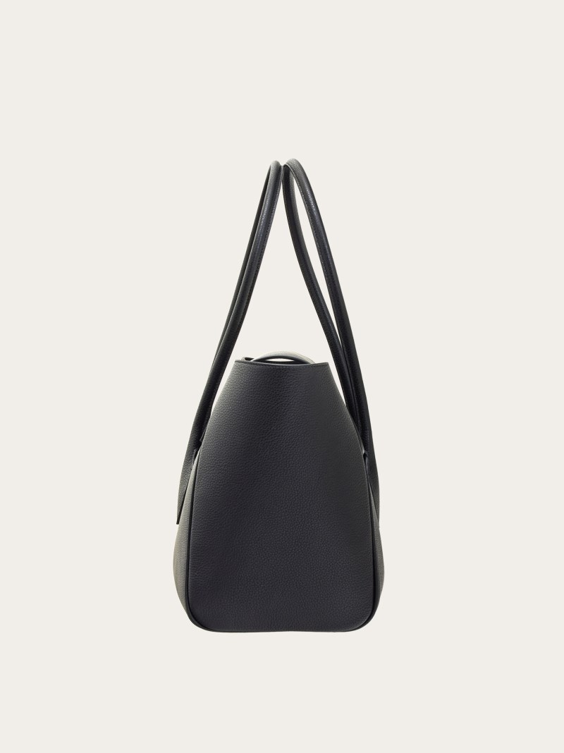 Ferragamo | Women's East-West Tote Bag - Black
