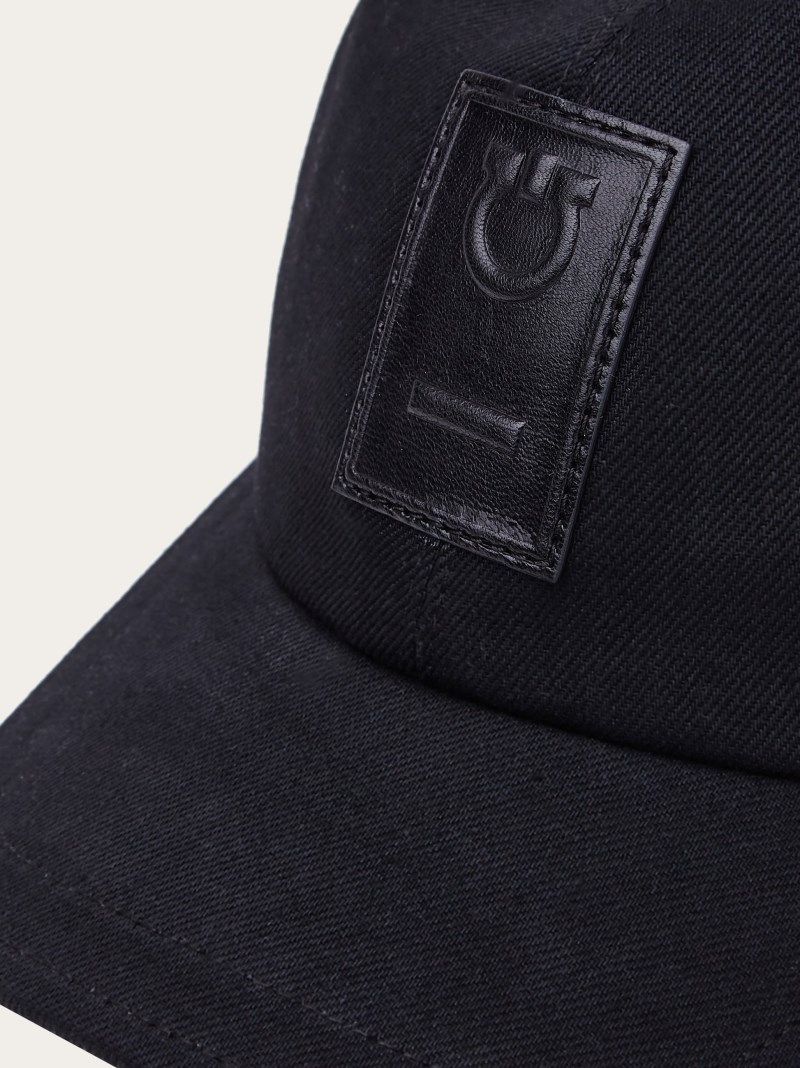 Ferragamo | Men's Gancini Baseball Cap - Black