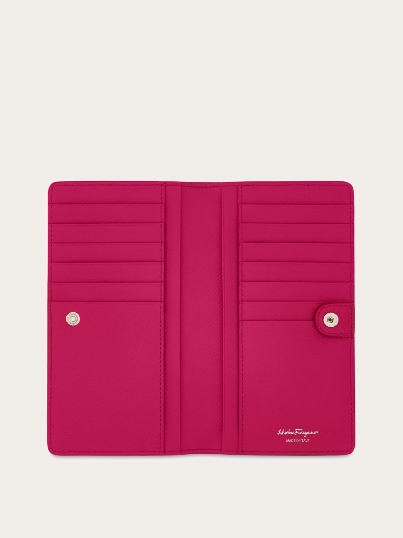 Ferragamo | Women's Gancini Continental Wallet - Cerise Pink