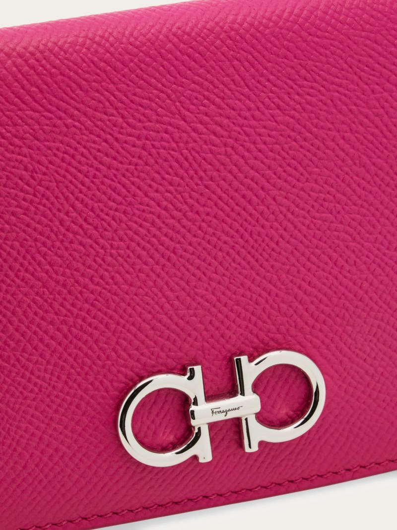 Ferragamo | Women's Gancini Continental Wallet - Cerise Pink