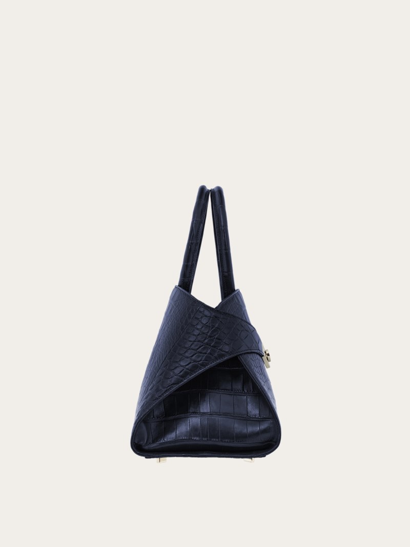 Ferragamo | Women's Hug Handbag - Navy Blue