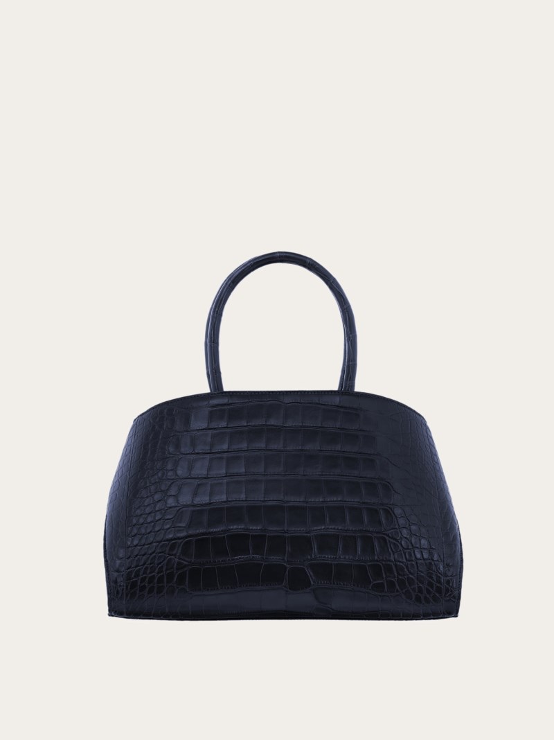 Ferragamo | Women's Hug Handbag - Navy Blue