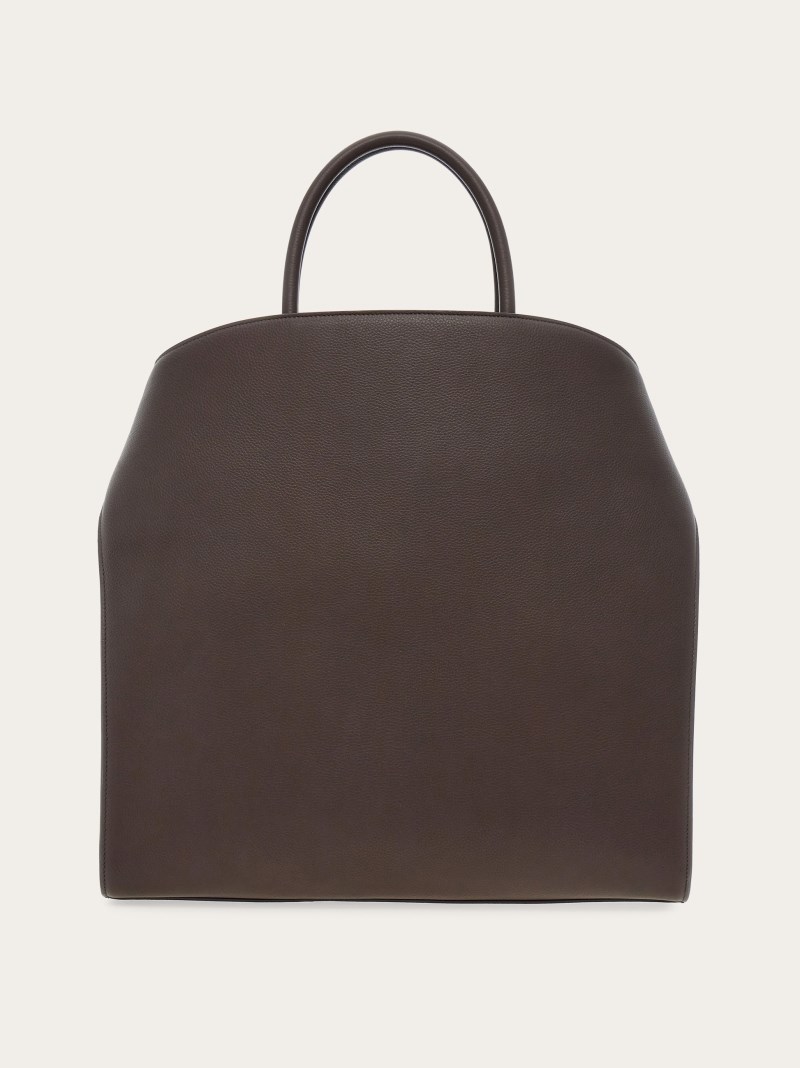 Ferragamo | Men's Hug Tote Bag - Testa Di Moro