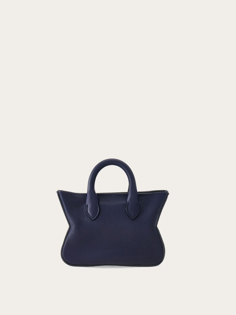 Ferragamo | Men's Tote Mini Charm - Midnight Blue