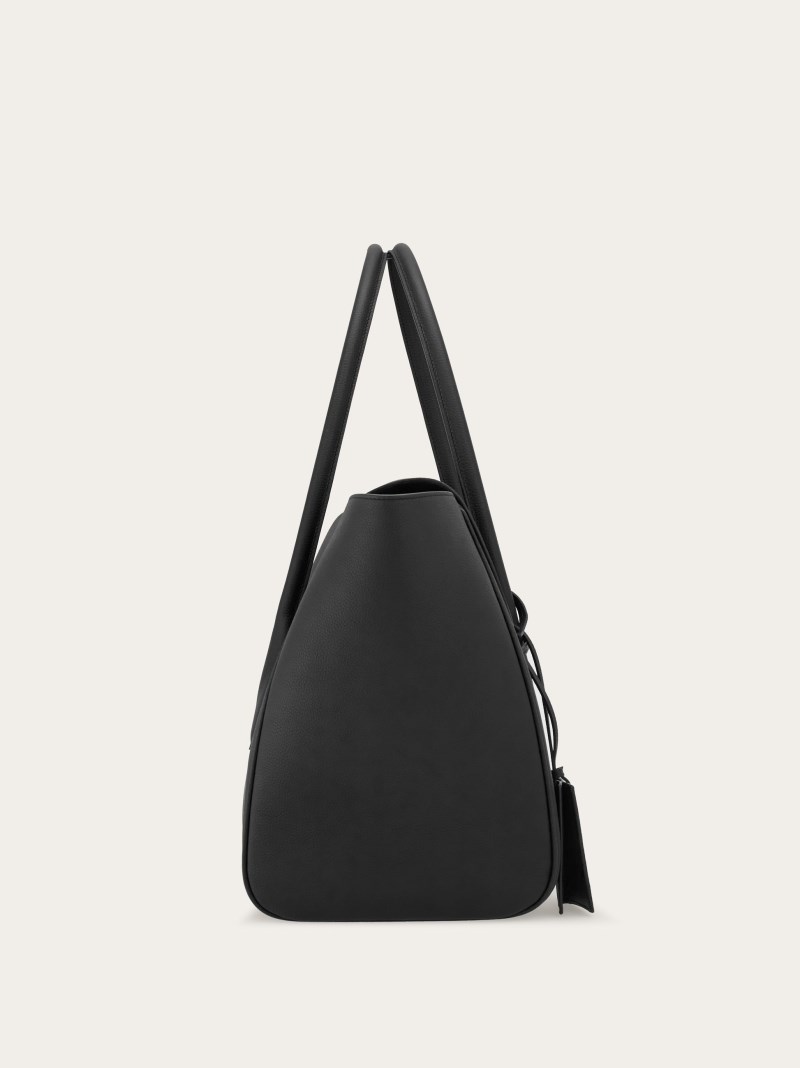 Ferragamo | Women's East-West Tote Bag - Black
