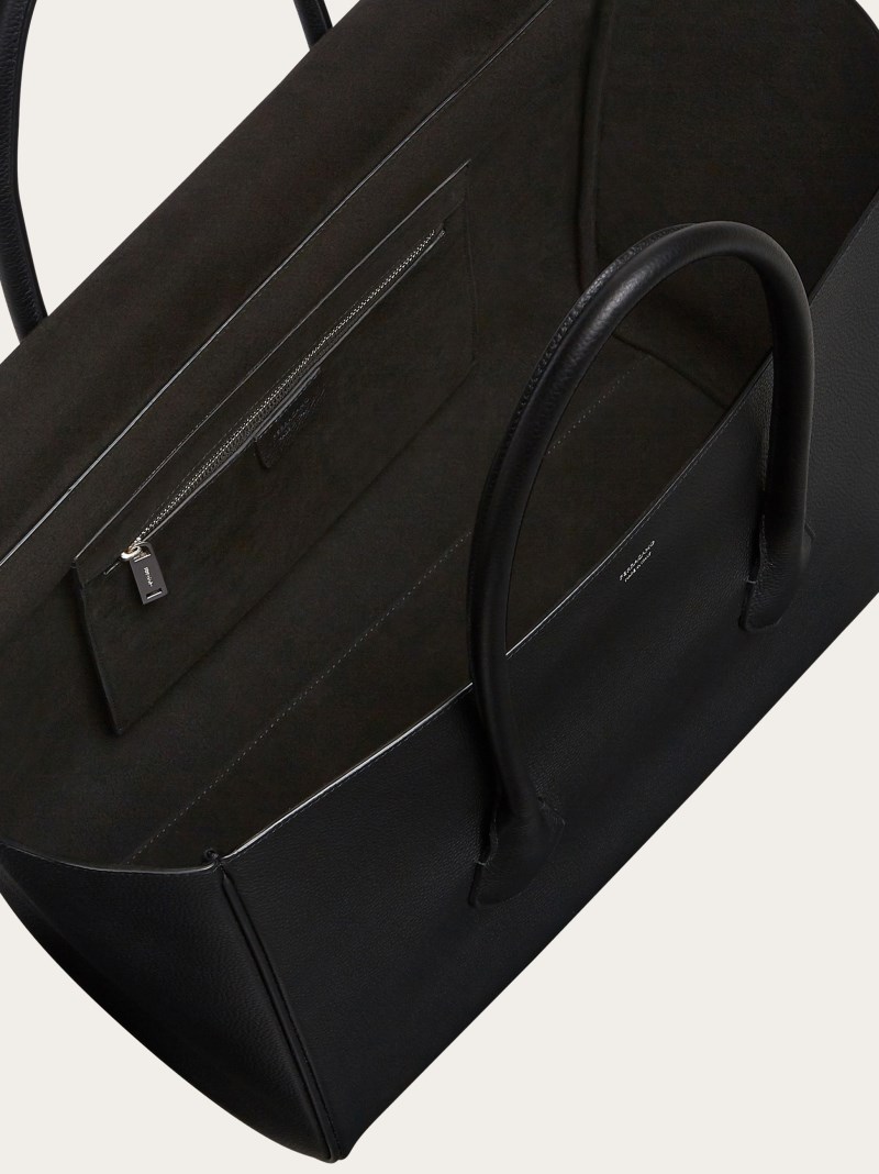 Ferragamo | Women's East-West Tote Bag - Black