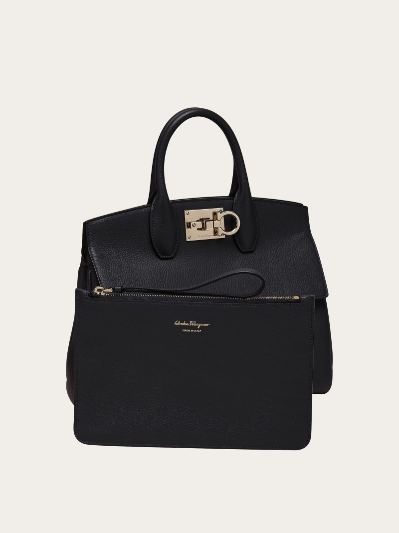 Ferragamo | Women's Studio Bag - Black