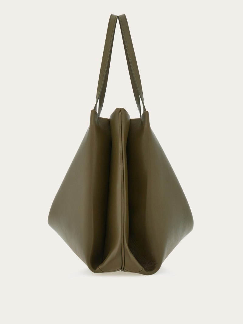 Ferragamo | Women's Tote Bag - Olive Green