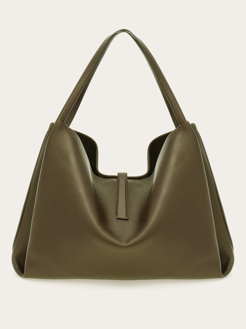 Ferragamo | Women's Tote Bag - Olive Green