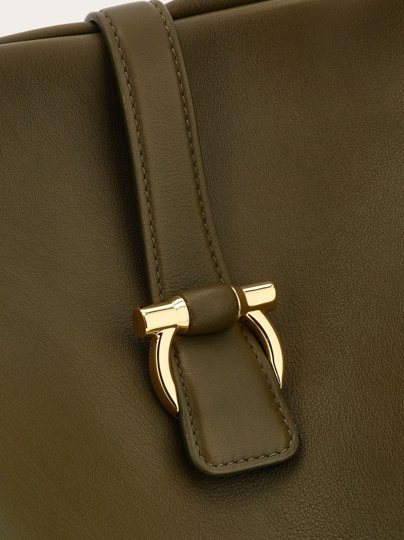 Ferragamo | Women's Tote Bag - Olive Green