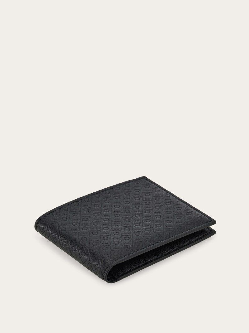 Ferragamo | Men's Monogram Wallet - Black