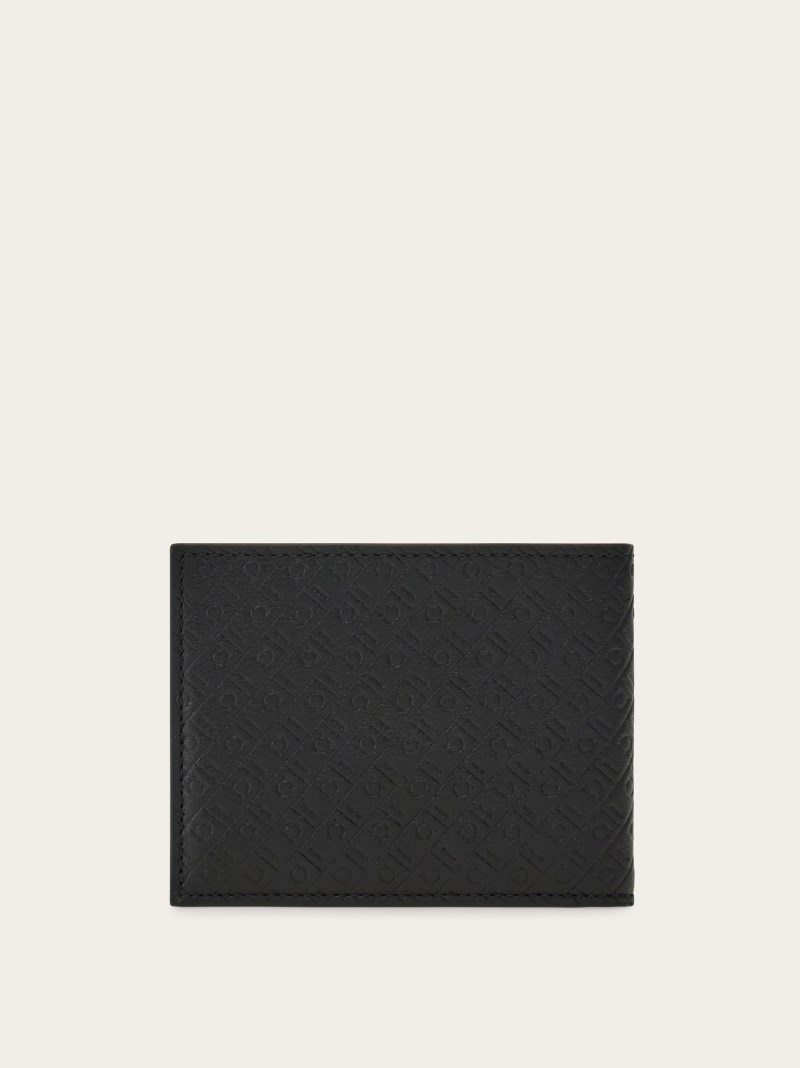 Ferragamo | Men's Monogram Wallet - Black