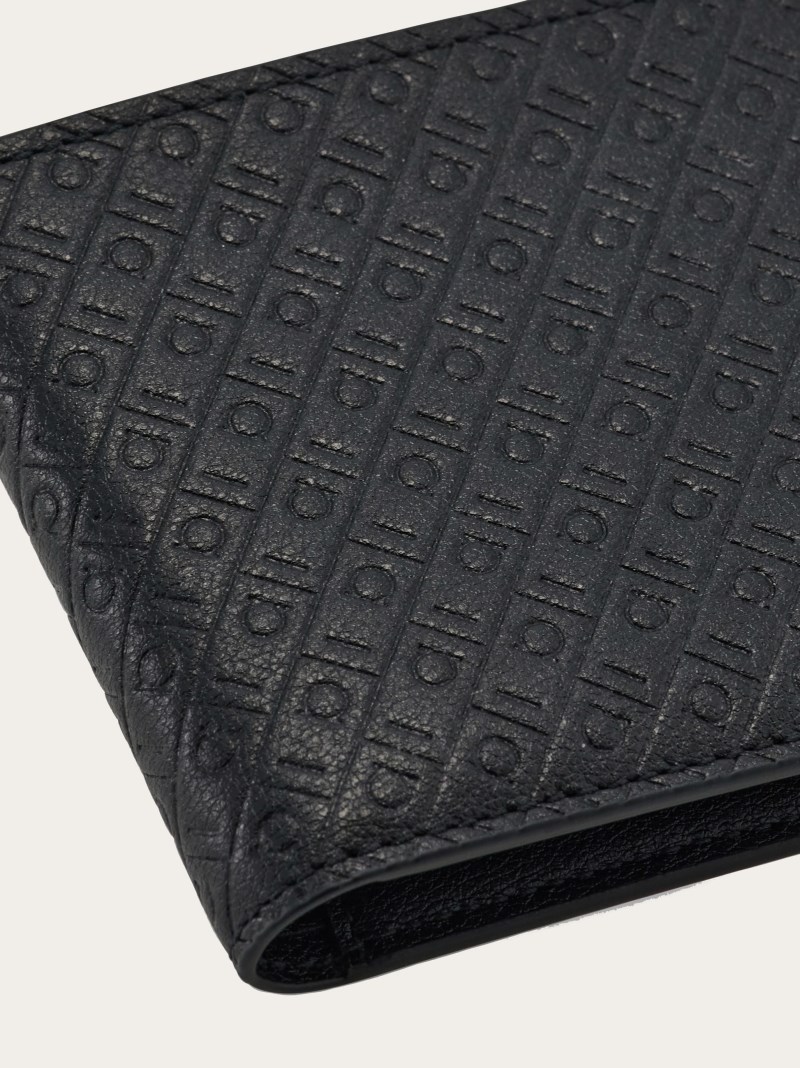 Ferragamo | Men's Monogram Wallet - Black
