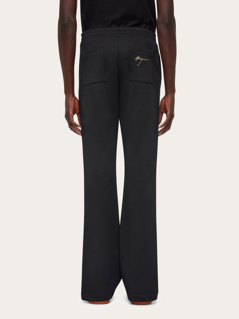 Ferragamo | Men's Sports Trouser - Black