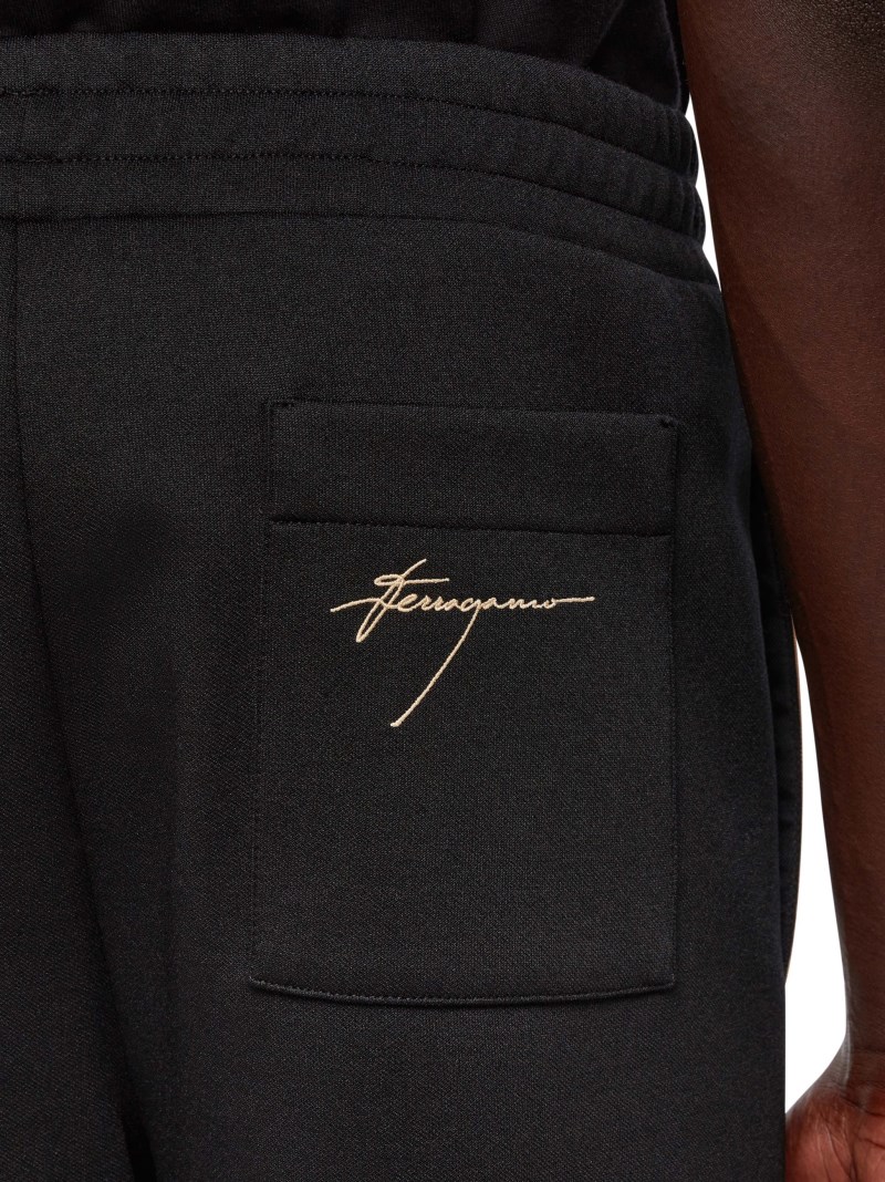 Ferragamo | Men's Sports Trouser - Black