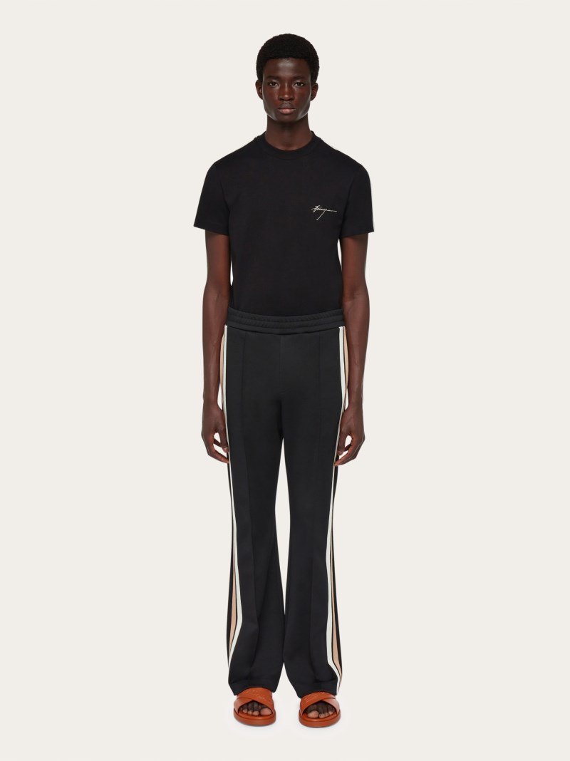 Ferragamo | Men's Sports Trouser - Black