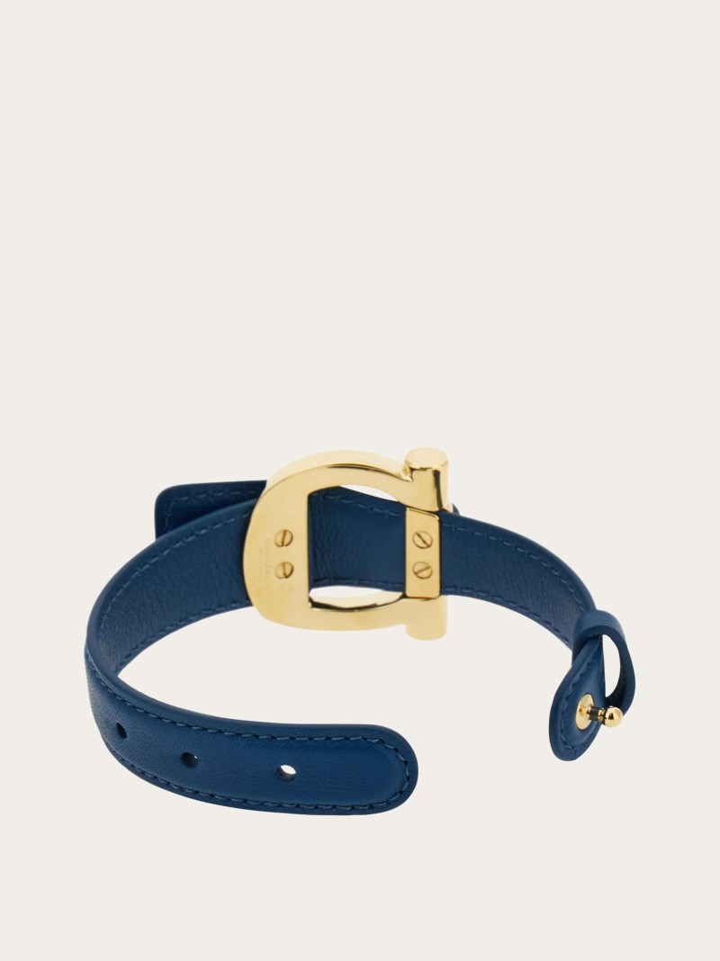 Ferragamo | Women's Gancini Bracelet - Teal Blue