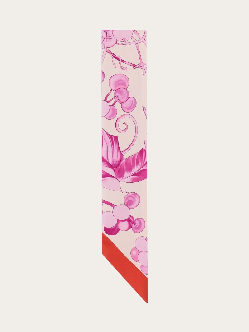 Ferragamo | Women's Animals Print Mini Bandeau - Orange/Fuchsia