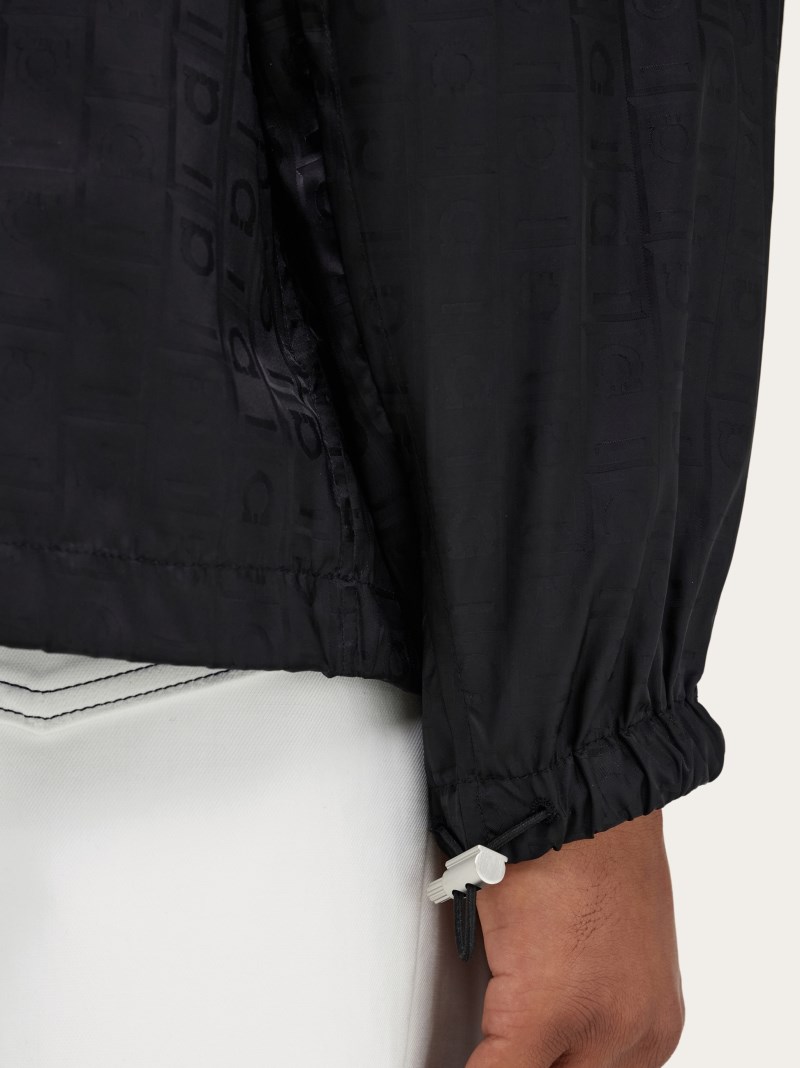 Ferragamo | Men's Short Raincoat - Black