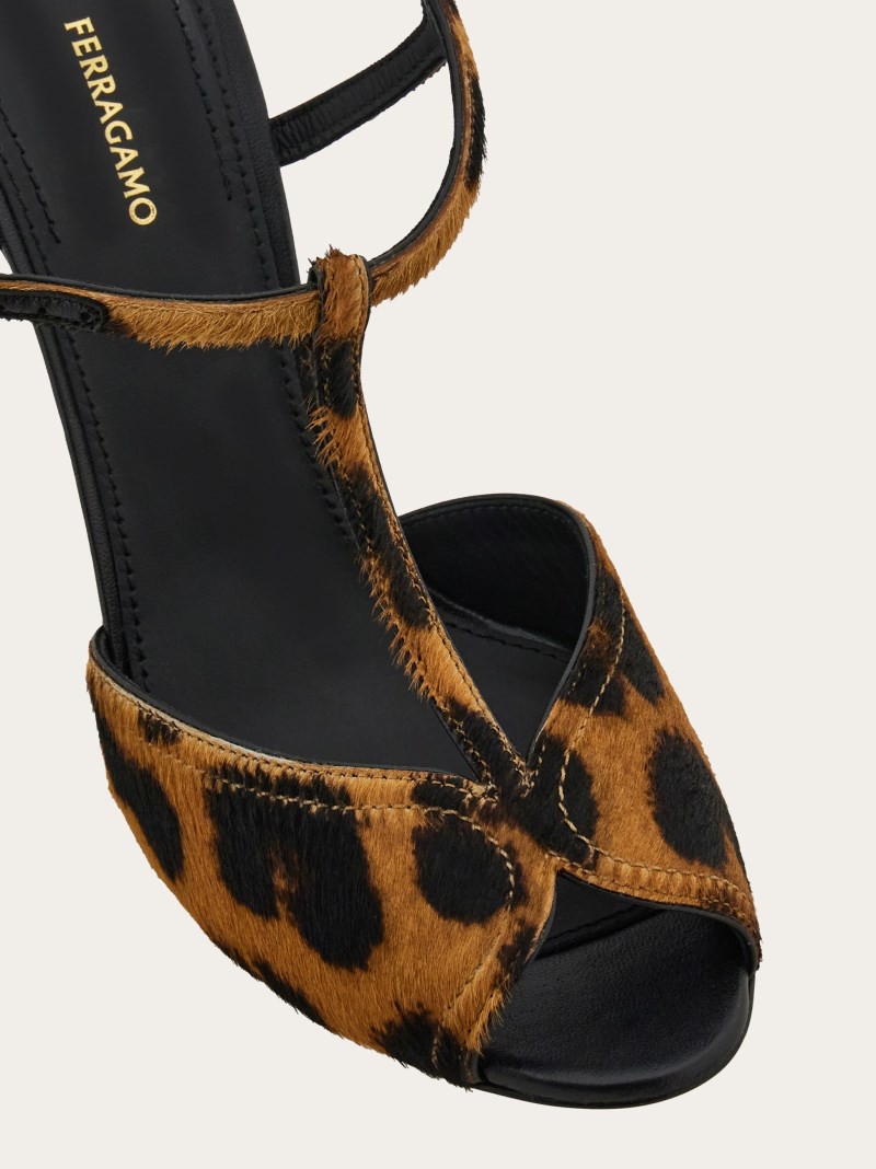 Ferragamo | Women's T-Bar Sandal - Multicolor