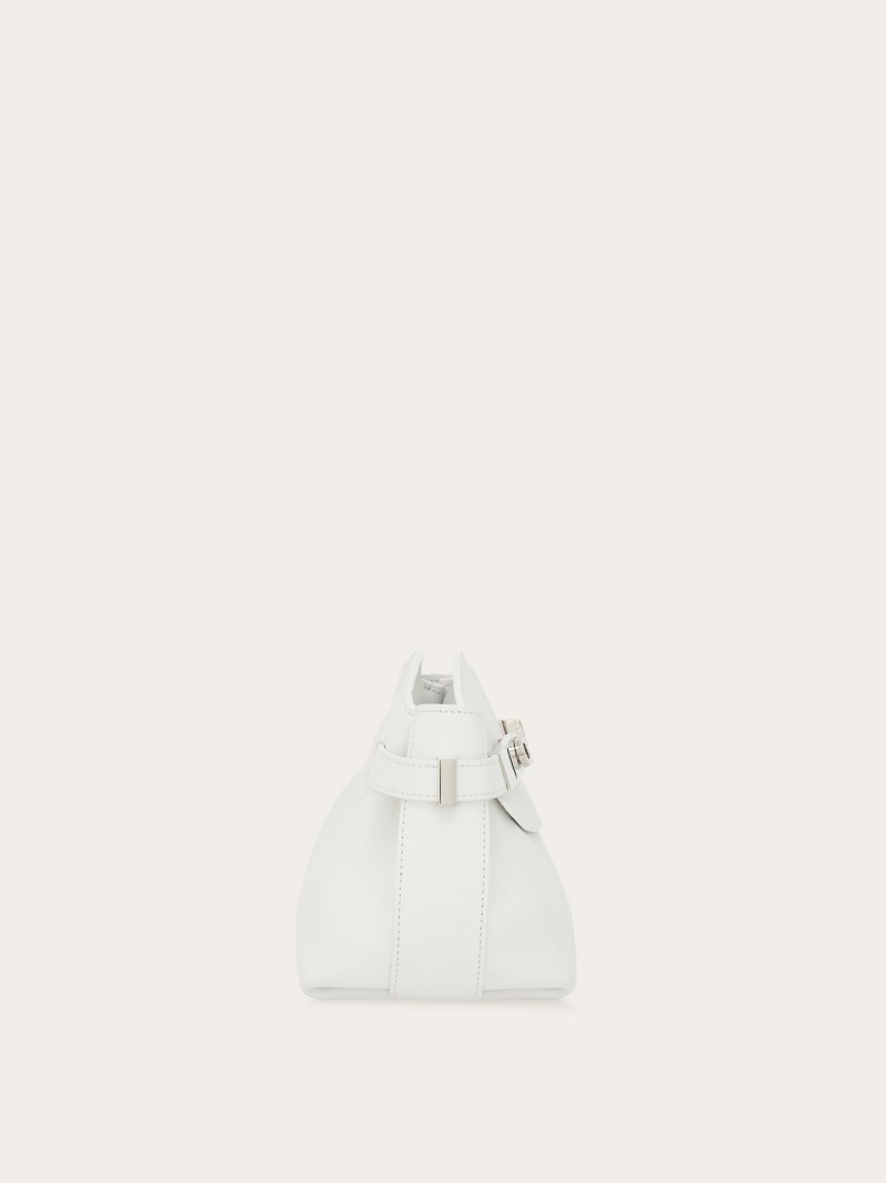 Ferragamo | Women's Hug Soft Crossbody Bag - Optic White