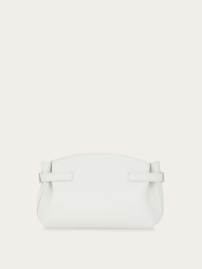 Ferragamo | Women's Hug Soft Crossbody Bag - Optic White