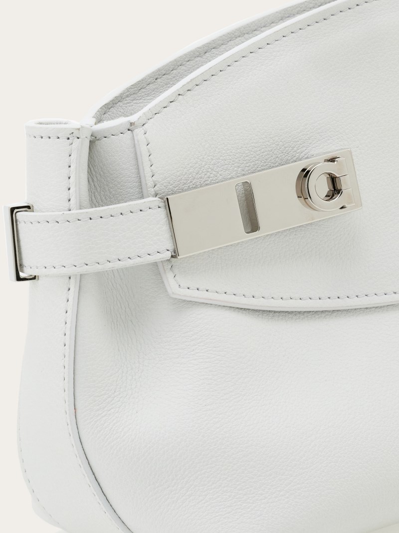 Ferragamo | Women's Hug Soft Crossbody Bag - Optic White