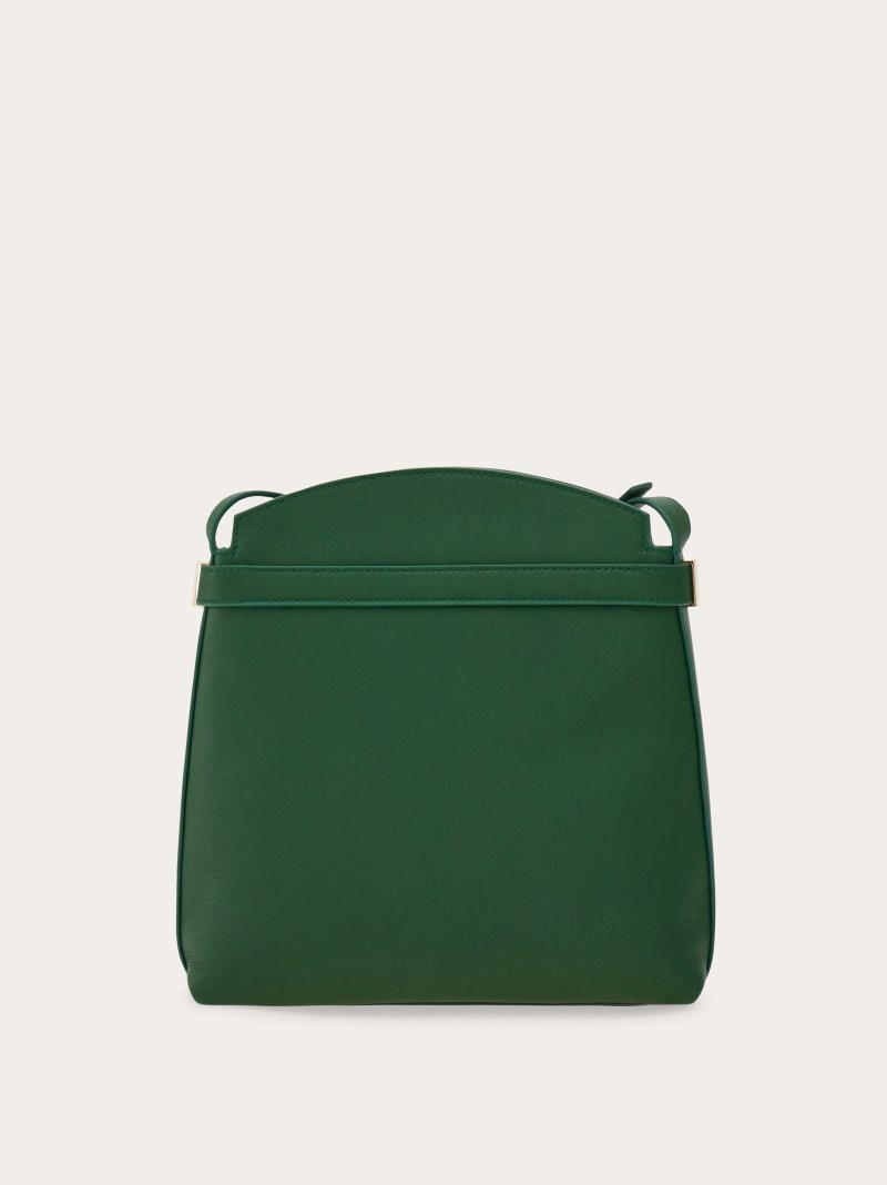 Ferragamo | Women's Hug Messenger Bag - Forest Green