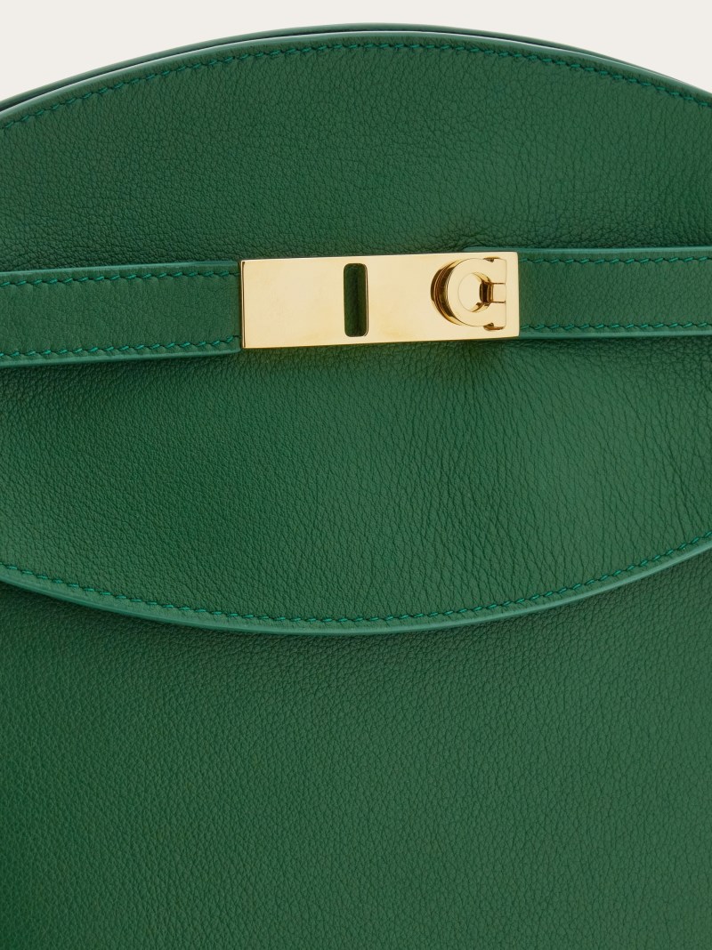 Ferragamo | Women's Hug Messenger Bag - Forest Green