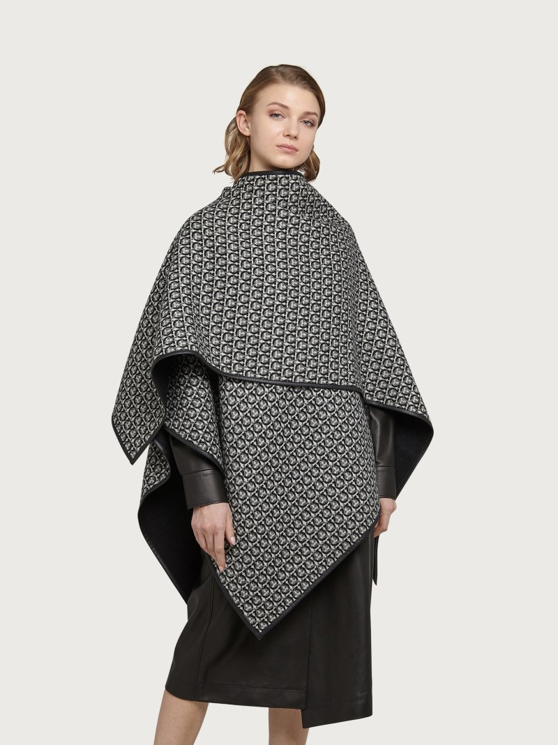 Ferragamo | Women's Gancini Cape - Black
