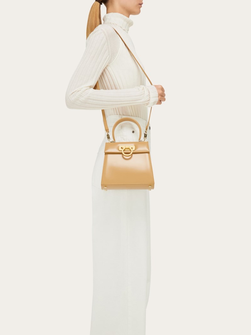 Ferragamo | Women's Iconic Top Handle - Camel