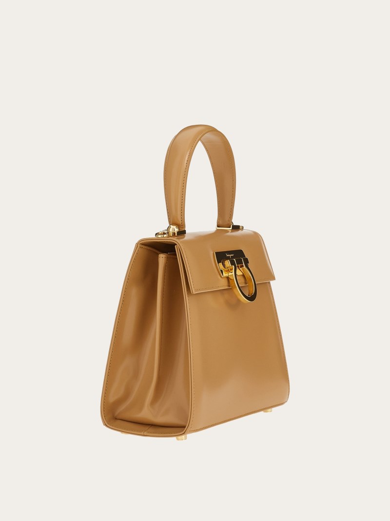 Ferragamo | Women's Iconic Top Handle - Camel