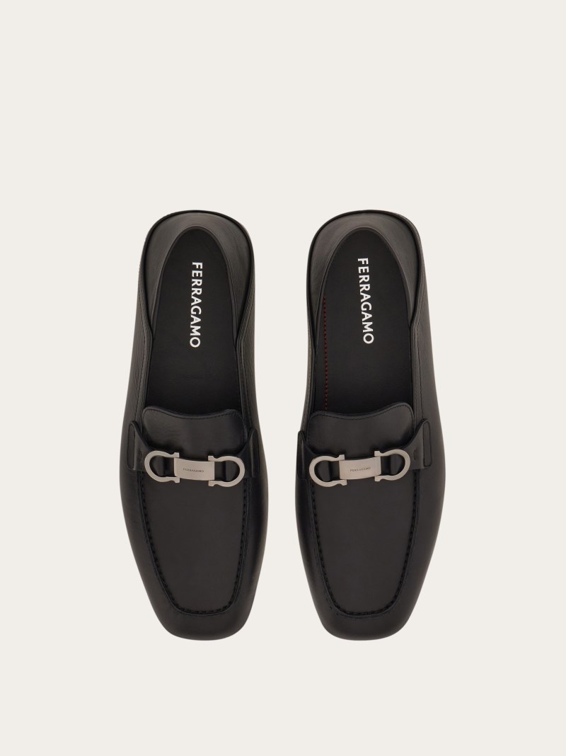 Ferragamo | Men's Hybrid Driver With Gancini Ornament - Black