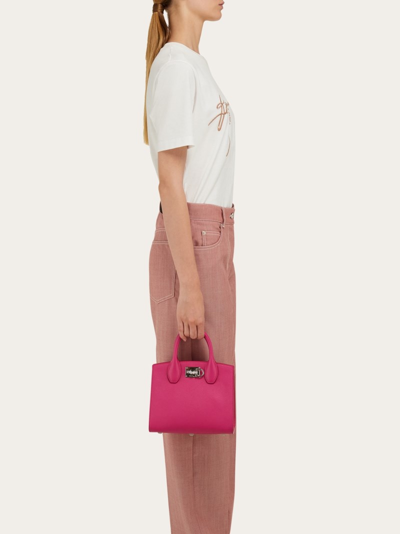 Ferragamo | Women's Studio Box Bag - Cherry