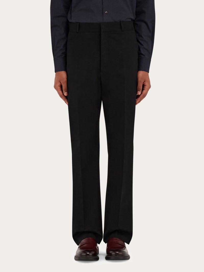 Ferragamo | Men's Cotton Canvas Pants - 