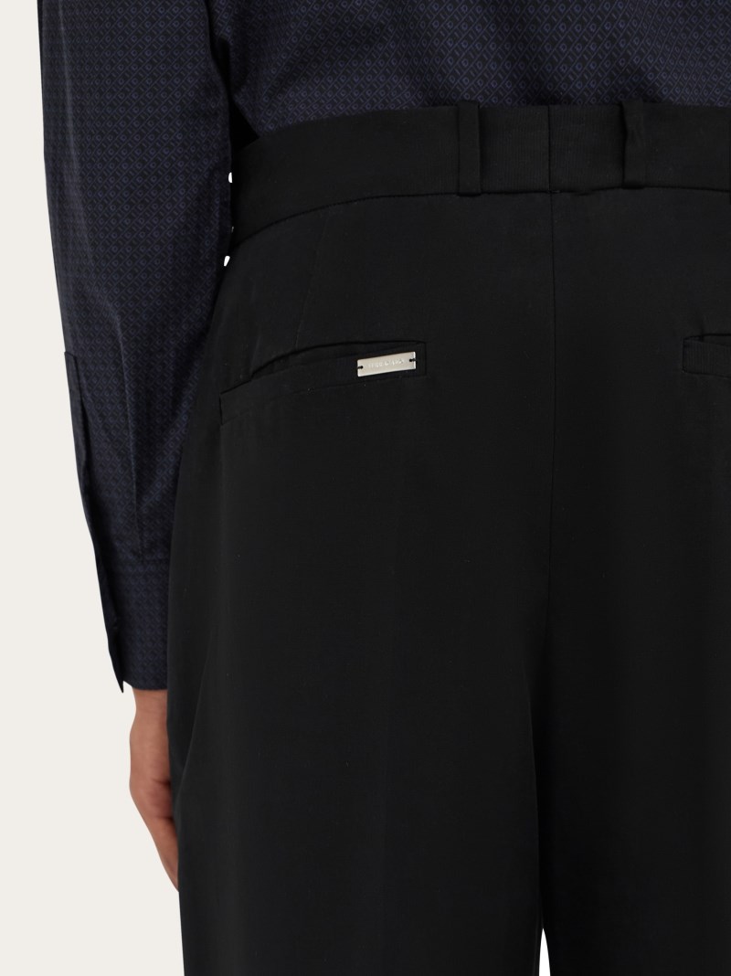 Ferragamo | Men's Cotton Canvas Pants - 