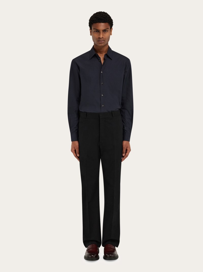 Ferragamo | Men's Cotton Canvas Pants - 
