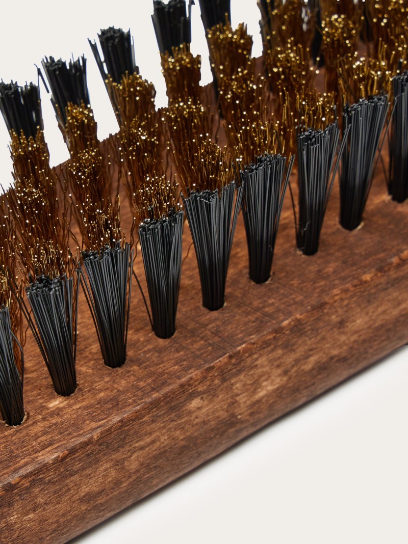 Ferragamo | Men's Suede Brush - Brown
