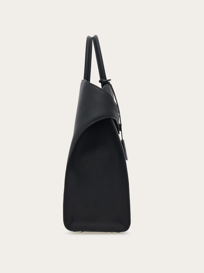 Ferragamo | Men's Hug Tote Bag - Black