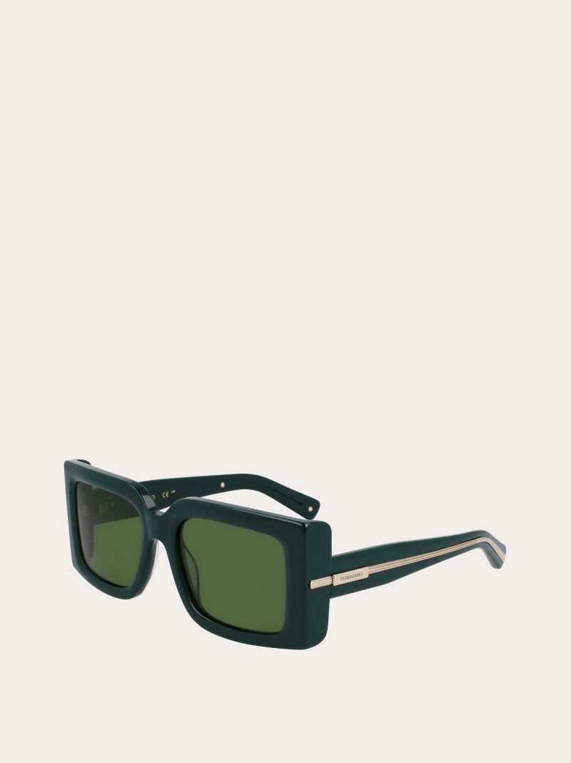Ferragamo | Women's Sunglasses - Green