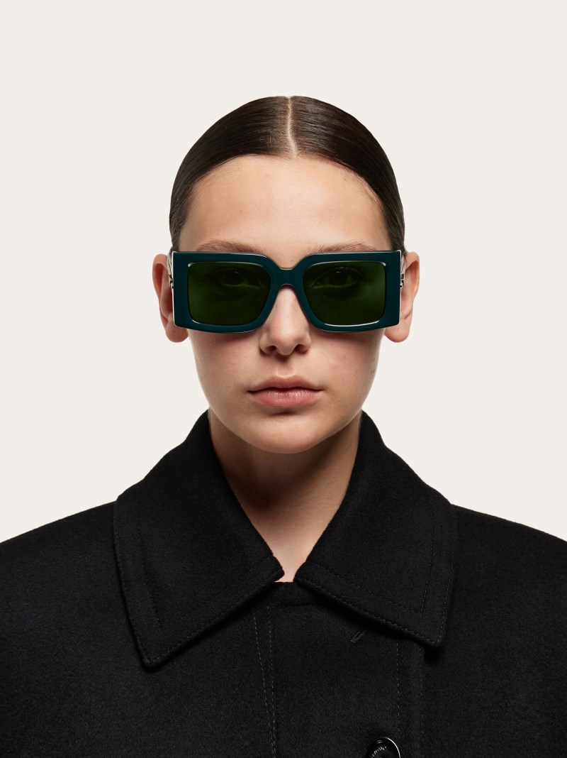 Ferragamo | Women's Sunglasses - Green