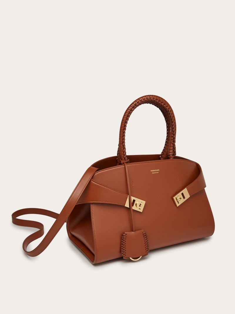 Ferragamo | Women's Hug Handbag - Cognac