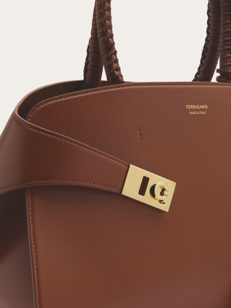 Ferragamo | Women's Hug Handbag - Cognac